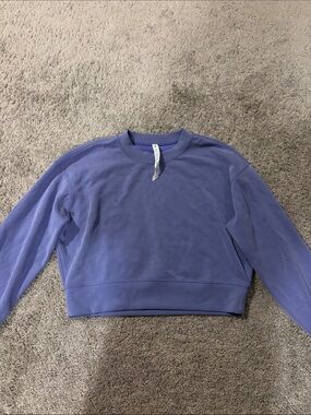 lululemon softstreme wild indigo crewneck Pullover